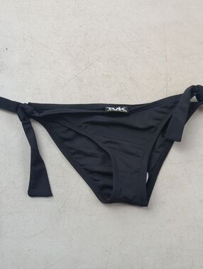 Tavik Black Side-Tie Bikini Bottom